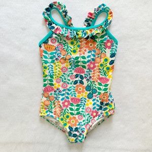 Hanna Andersson Botanical Floral Swimsuit